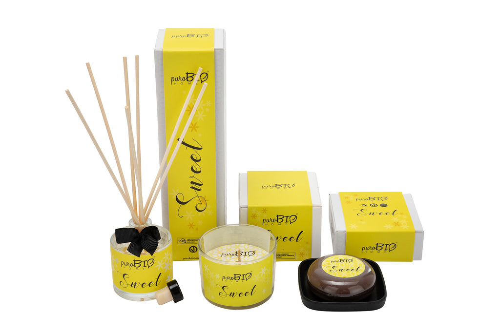 BIO SET SWEET Relaxing - Diffuser + Candle + Soap Kit