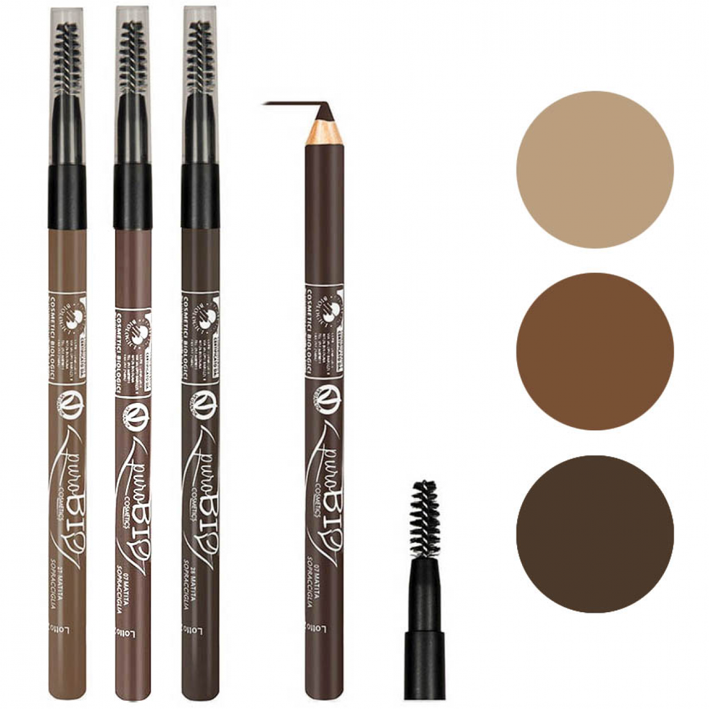 EYEBROW PENCILS with BRUSH and EYEBROW PASTE BROWMADE / 4 Tones