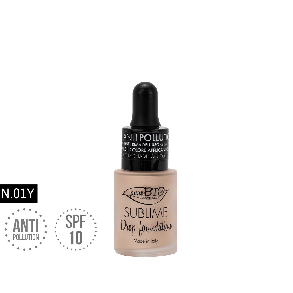SUBLIME DROP FOUNDATION n. 01Y - Yellow