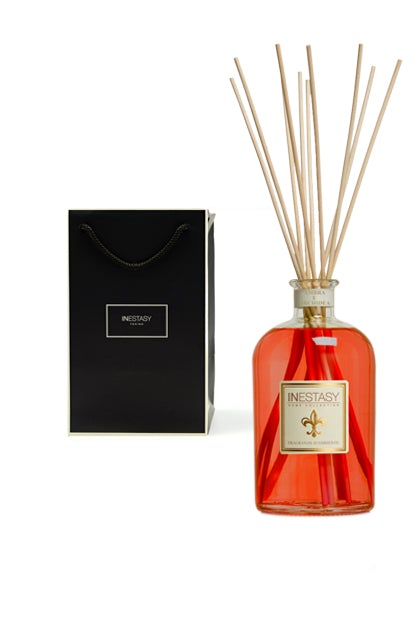 RAUMDUFT BERNSTEINPULVER & ORCHIDEE - Alte Apothekenflasche