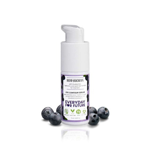EYE CONTOUR SERUM with BLUEBERRY and HYALURONIC ACID 15 g - BERRYLICIOUS