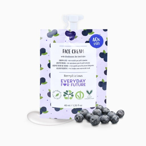 FACE CREAM WITH BLUEBERRY - BERRYLICIOUS