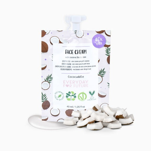 FACE CREAM WITH COCONUT - COCOCUDDLE