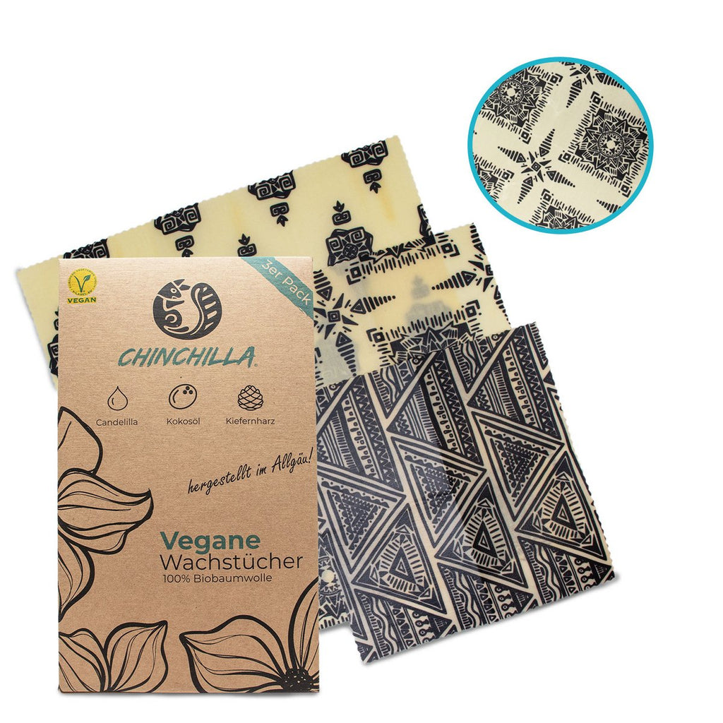 VEGAN & PLASTIC-FREE OILCLOTHS - SET OF 3