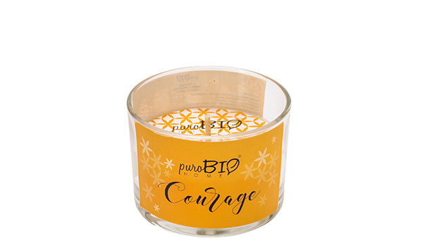 BIO FRAGRANCE CANDLE -  COURAGE Relaxing