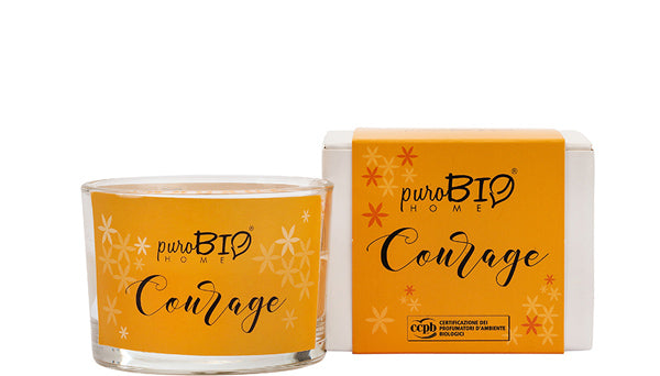 BIO FRAGRANCE CANDLE -  COURAGE Relaxing