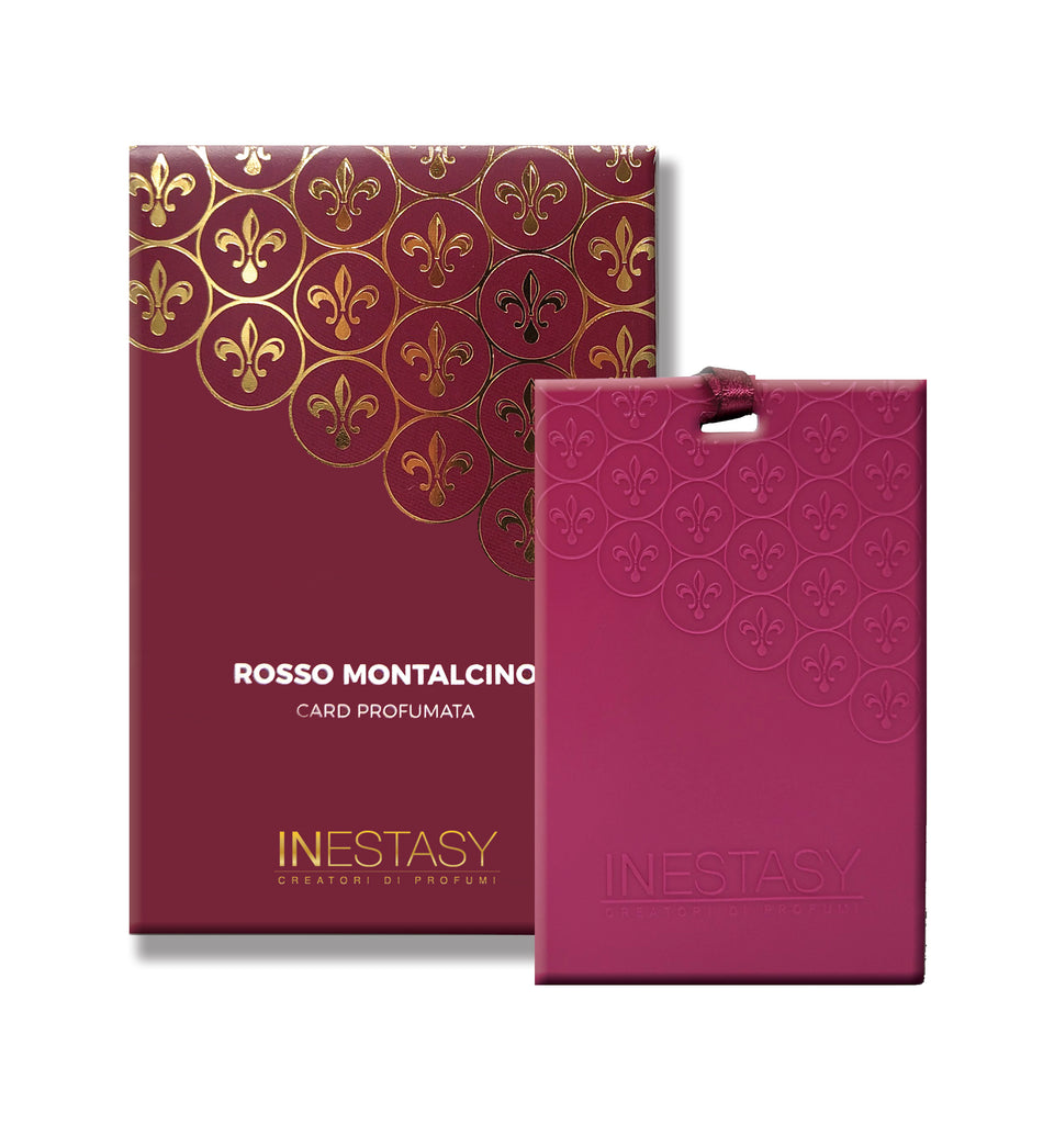 PERFUMED CARD - ROSSO MONTALCINO