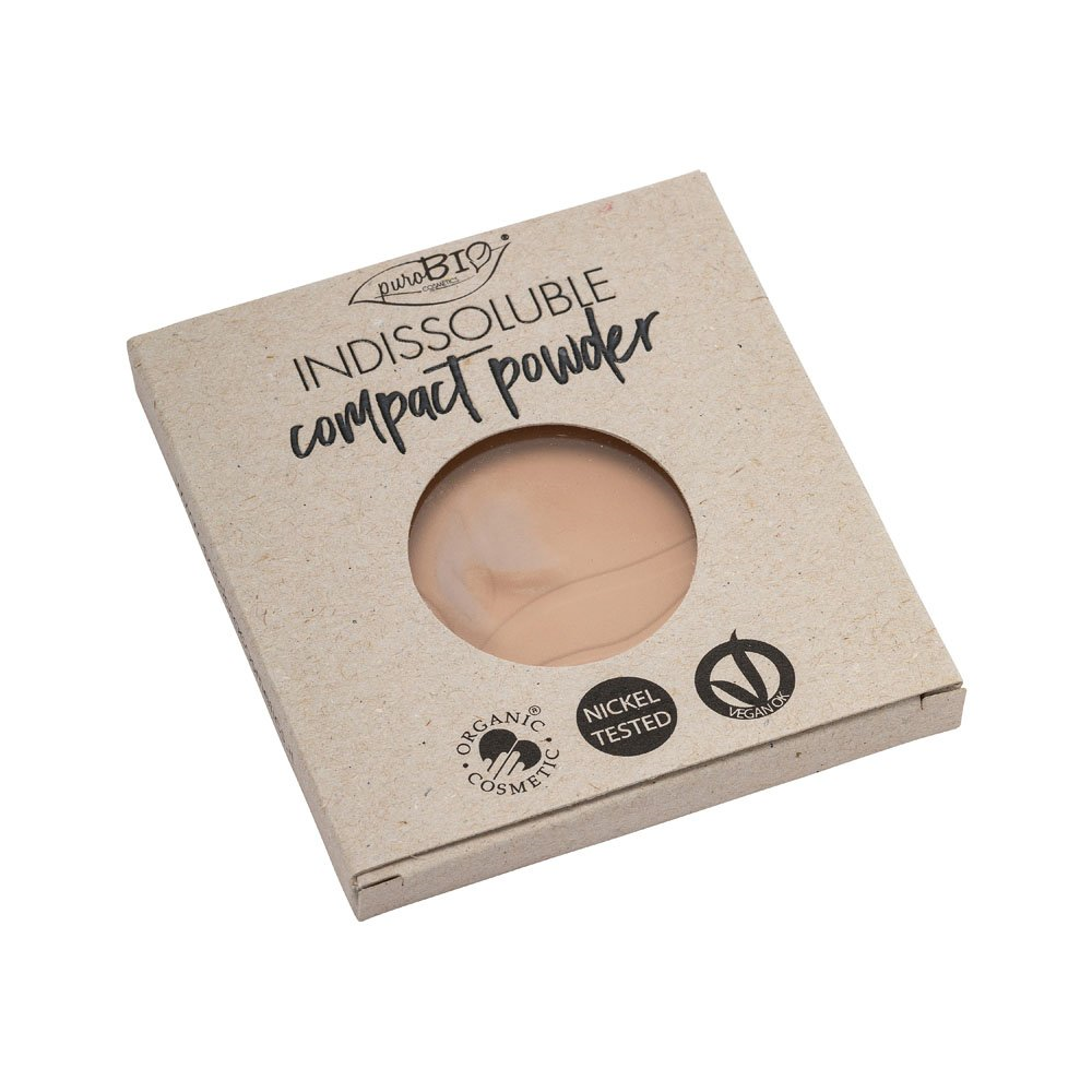 COMPACT POWDER INDISSOLUBLE n. 04 RECHARGE - Sous-ton chaud